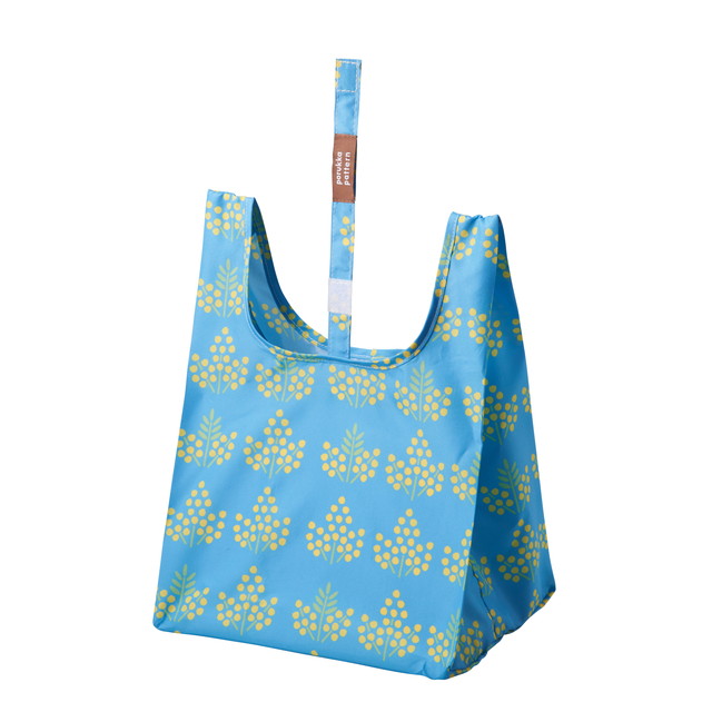 porukka pattern ミモザパターンミニ ミニエコバッグ